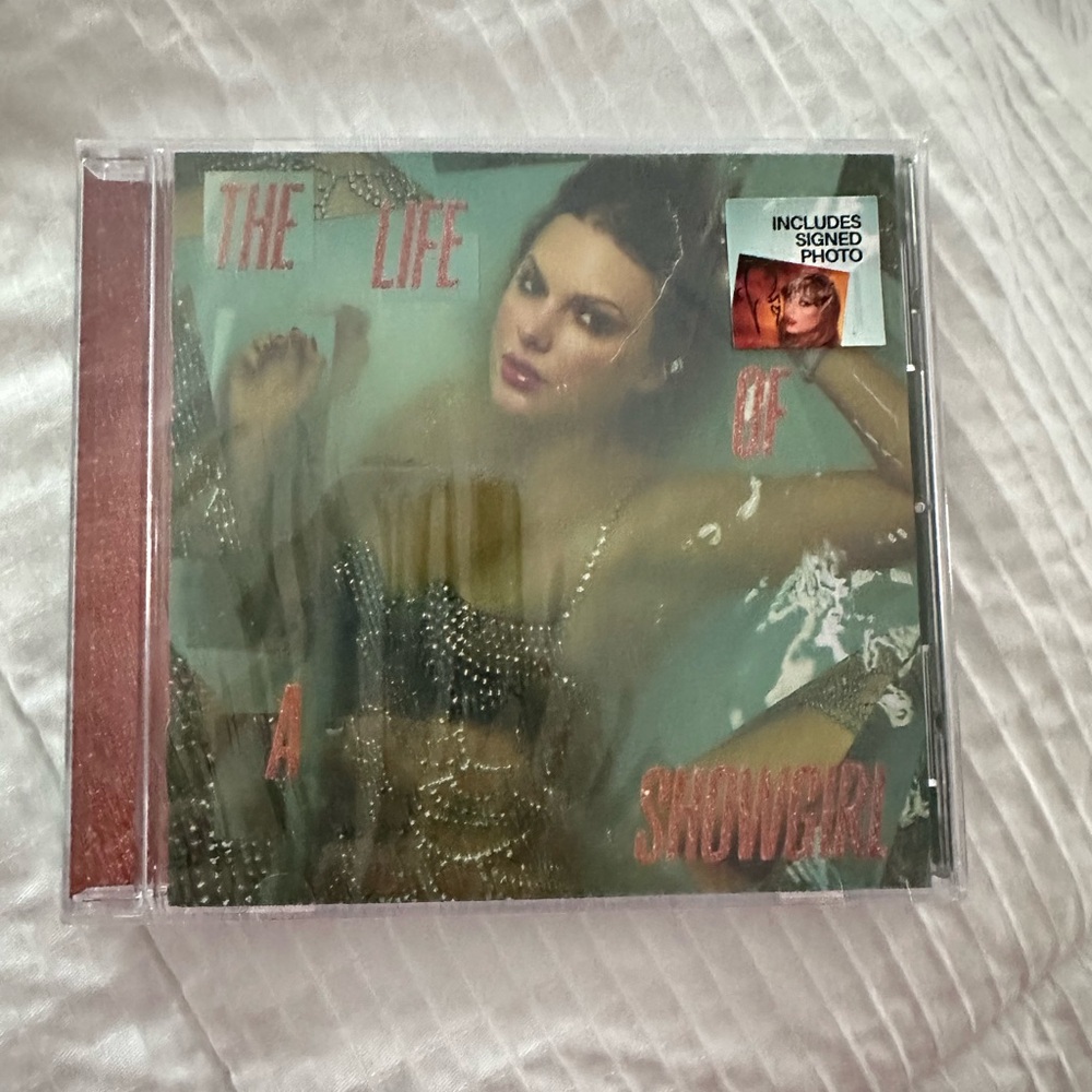 The Life of a Showgirl signed CD